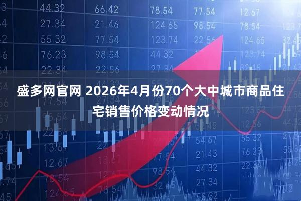 盛多网官网 2026年4月份70个大中城市商品住宅销售价格变动情况